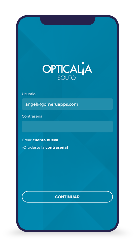 Perfil de cliente en Appticalia