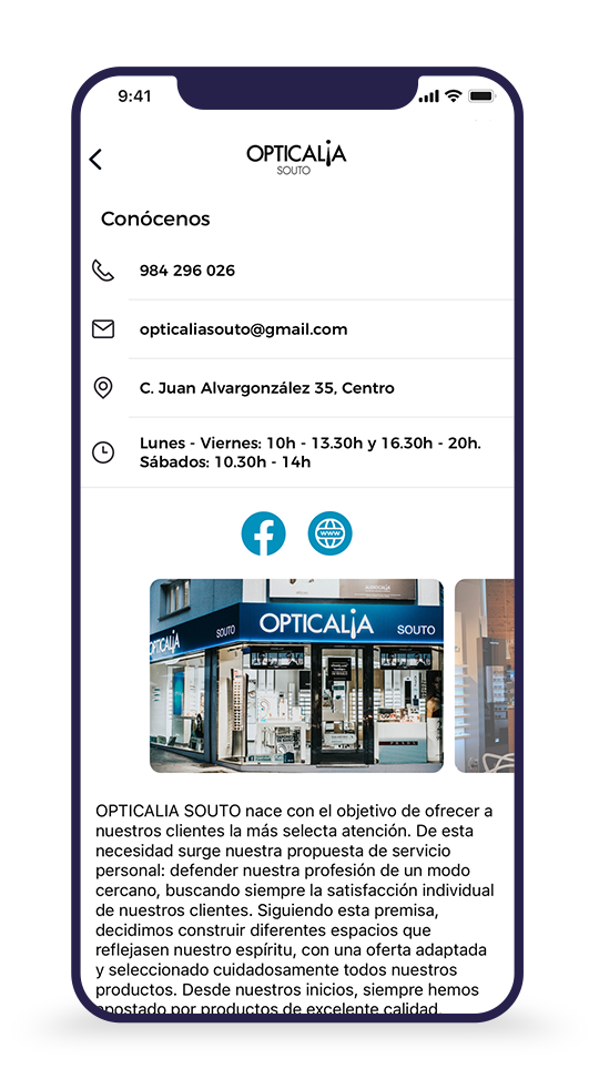 Comunicación con clientes en Appticalia