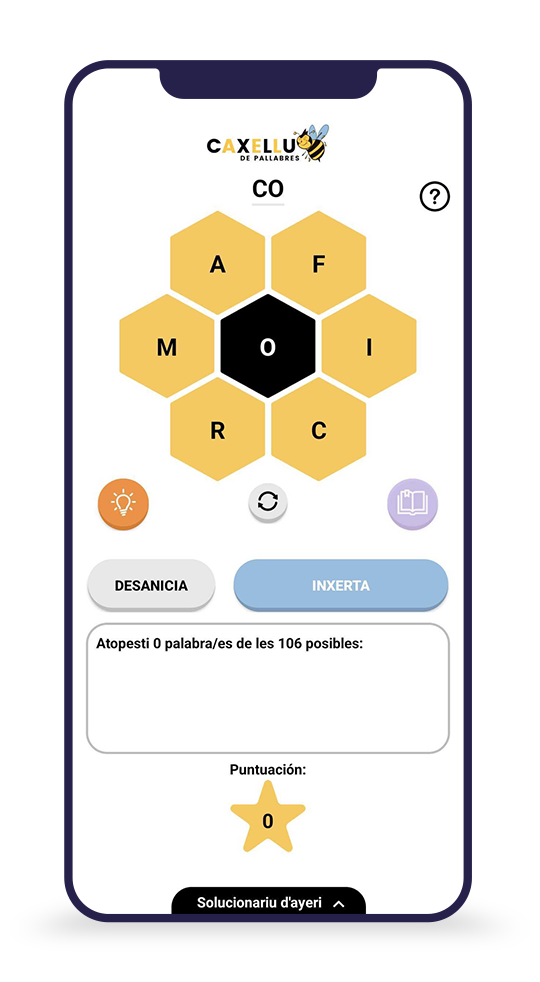 Pantalla 2 del juego móvil El Caxellu