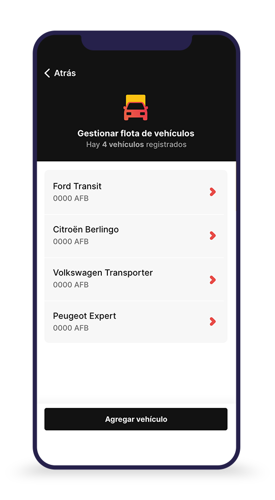 Pantalla 9 de la aplicación móvil Freightimize