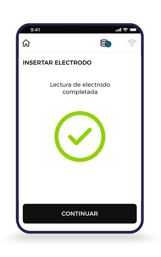 Pantalla 8 de la aplicación de trazabilidad RFID de Iturcemi
