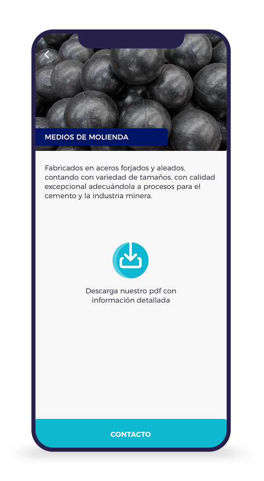 Pantalla 4 de la aplicación móvil Suprasteel