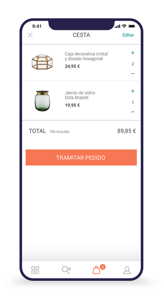 Pantalla 4 del diseño de aplicación móvil Tuitu