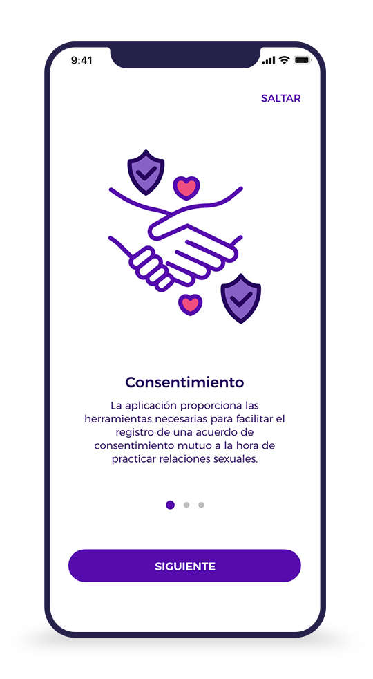 Pantalla 2 de la aplicación móvil Yes&Yes